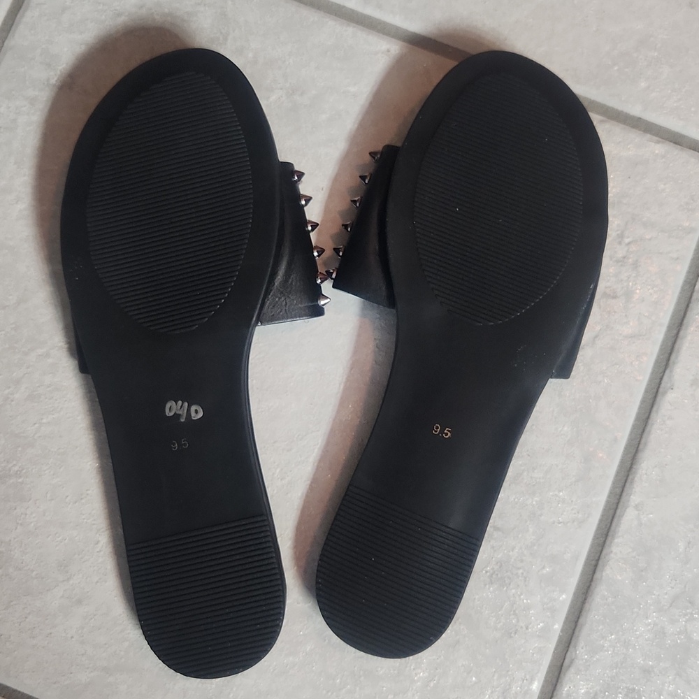 Steve Madden Studded Slide Sandal - Picture 3 of 3